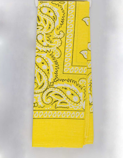 Unisex Haar Stirnbänder Rima Baumwollbandana 810-21 Gelbe