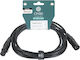 Onsei Cable XLR Male - XLR Female Black 3m