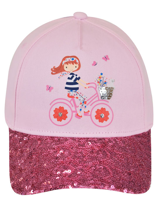 Stamion Kids' Hat Jockey Fabric Pink