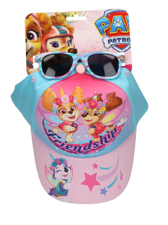 Paw Patrol Kids' Hat Jockey Sunscreen Pink
