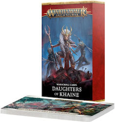 Games Workshop Age Of Sigmar - Warscroll Cards: Daughters Of Khaine Booster Box (EN)