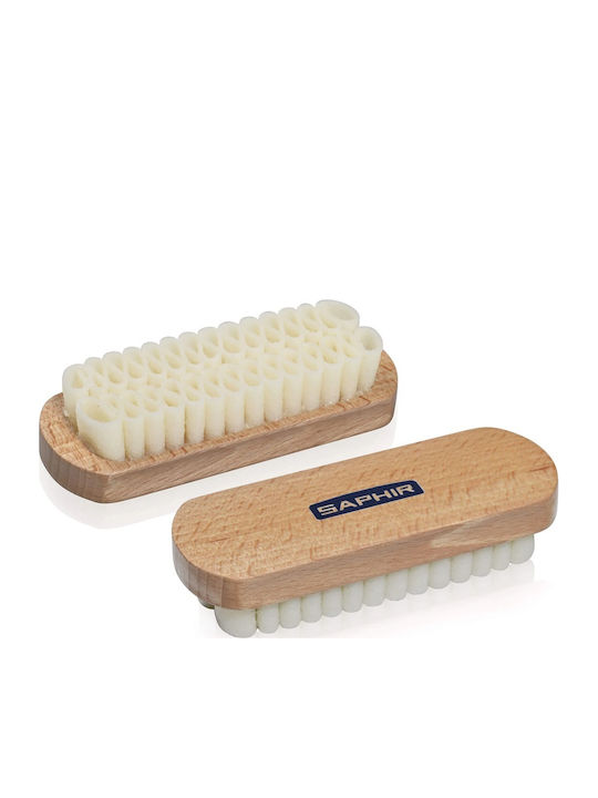 Saphir Beaute De Cuir Четка За Почистване Кожа Велур И Набук Цвят Неутрален 02