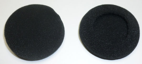 Headphone Foam Replacement Cover 2.6" 2pcs 65mm Black