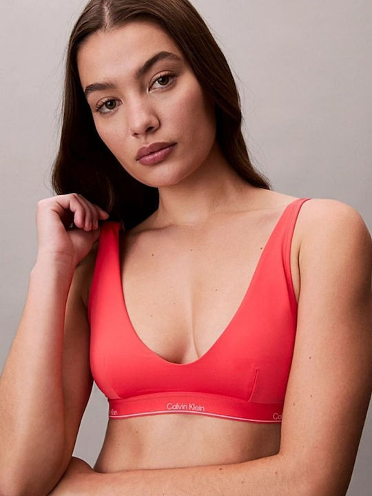 Calvin Klein Top Sutien De Bikini Cu Burete Por...