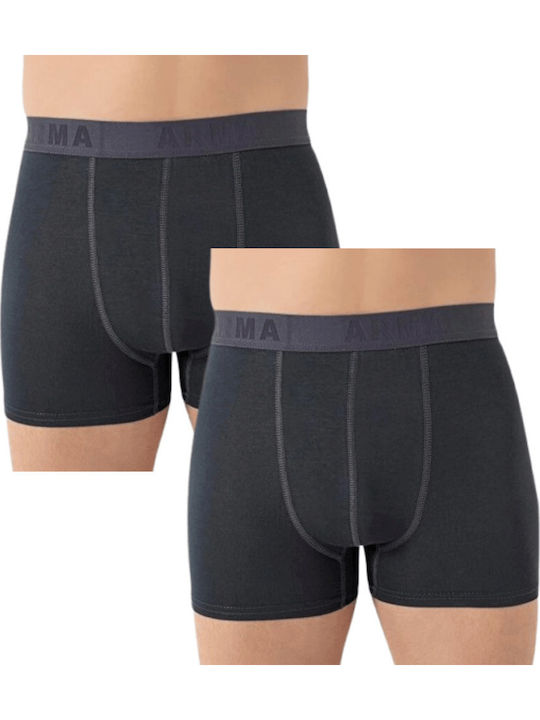 Ανδρικά Μποξεράκια Γκρι 2Pack