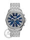 Diesel Men's Chronograph Battery Watch with Silver Metal Bracelet