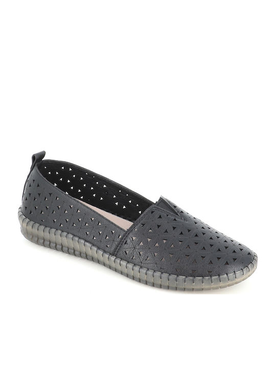 B-Soft Leather Women's Moccasins in Black Colou...