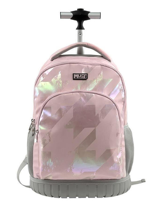 Must Team School Trolley Bag Elementary Pink