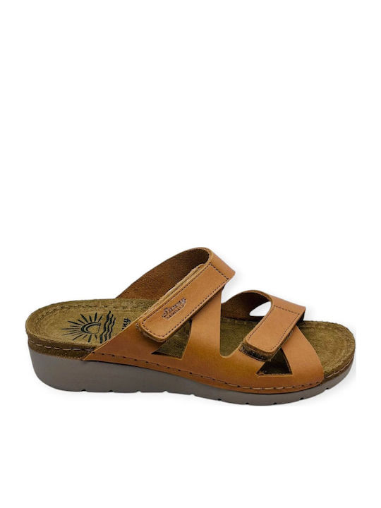 Leather Women's Anatomic Brown Sandals