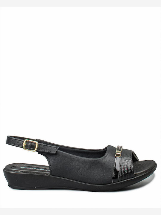 Дамски Сандали Flatforms Черни
