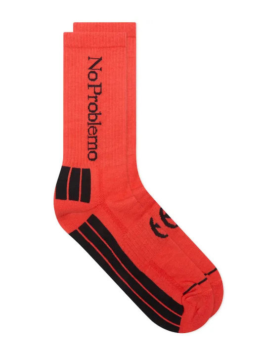 No Problemo Men's Orange Socks