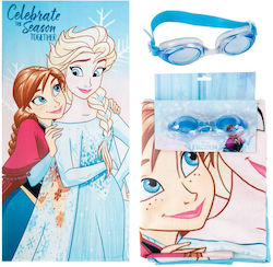 Disney Frozen Celebrate Σετ Πετσέτα 70x140cm + Γυαλάκια Κολύμβησης Παραλία + Πισίνα Disney Frozen Celebrate Σετ Πετσέτα 70x140cm + Γυαλάκια Κολύμβησης Παραλία + Πισίνα