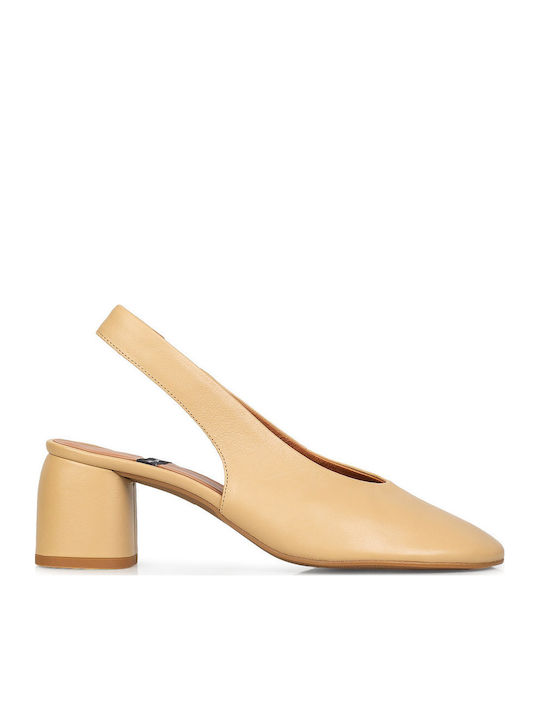 Angel Alarcon Heels Beige