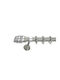 Best Bară Metalică Pentru Perdele B015 Simplă Φ20mm 160cm Argintie