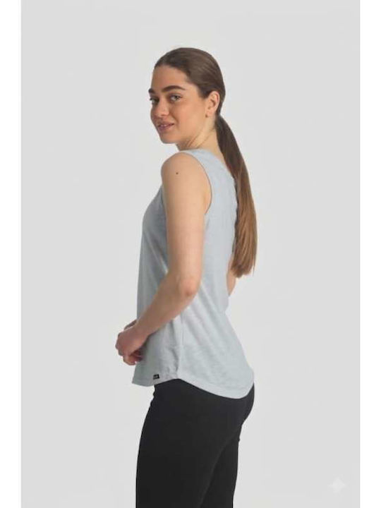 Paco & Co Damen Bluse Ärmellos Ice