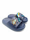 Kids' Flip Flops Slides Navy Blue