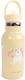 Filibabba Kids Water Bottle Unicorn Stainless Steel with Screw-On Cap Non Spill Gray