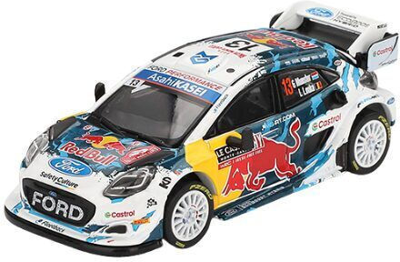 Mașină Ford Puma Rally1 #13 M-sport Wrt Raliu Monte Carlo 2024 Scara 1:64 Mini GT Mgt00974-l