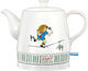 Pippi Ceramic Electric Kettle 0.8l 1750w Fast Heating White