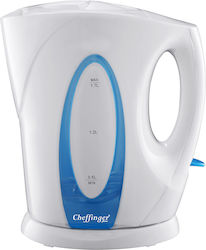Cheffinger 1.7l Cordless Electric Kettle Secure Lock White 1500w Cheffinger 1.7l Cordless Electric Kettle Secure Lock White 1500w