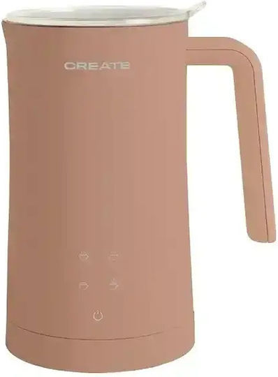 Create Milk Frother Studio Dispozitiv pentru Spumă de Lapte Caldă și Rece cu Acoperire Antiaderentă 580ml