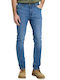 Men's Jeans Pants with Slim Tapered Fit Blue