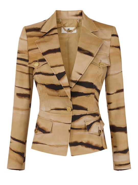 Elisabetta Franchi Women's Brown Blazer