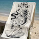 The Dudes White Beach Towel 180x90cm