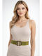 Women's Belt Green SJ-055718-22-26BE-GREEN