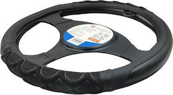 Husă Volan Auto cu Diametru 37-39cm Sintetic Neagră Husă Volan Auto cu Diametru 37-39cm Sintetic Neagră