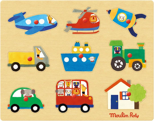 Puzzle Din Lemn Pentru Copii De Peste 3 Ani Moulin Roty