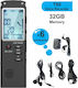 Диктофон Voice Recorder T60-32G с Вътрешна Памет 32GB