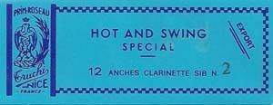 Rigotti Hot & Swing Reeds Clarinet N.2