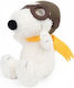 Plush Snoopy Sitting Flying Ace Bonton