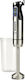 G3Ferrari Handmixer mit Inox-Stab 1000W Schwarze