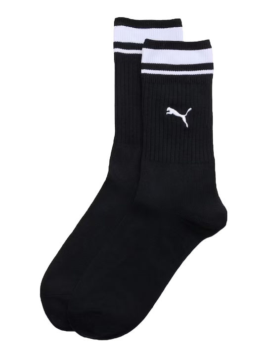 PUMA Heritage Stripe Αθλητικές Κάλτσες Μαύρες 1...