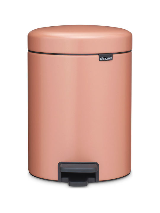 Brabantia Newicon Metallic Bathroom Bin 5lt Copper