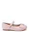 Kids Pumps & Ballerinas Anatomic With Hoop & Loop Closure Leather Pink