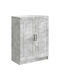 Wooden Sideboard Gray 66x34.5x87cm