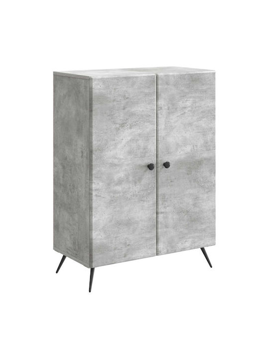 Буфет Дървен Сив 66x34.5x90см