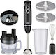 Zelmer Hand Blender With Plastic Rod 1200W Gray