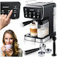 Berdsen Automatische Eingebaute Espressomaschine 1350W Druck 20bar Für Cappuccino Schwarze BD-773
