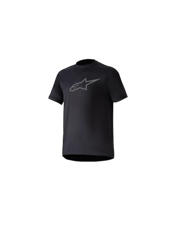 Alpinestars Herren Kurze Ärmel Fahrradtrikot Berg Schwarz