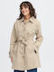 Damenmantel Beige