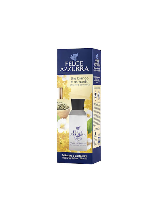 Paglieri Felce Azzurra Аромат За Дома White Tea & Osmanthus Дифузер Аромат 120мл & Пръчки 7 Бройки