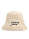 Tommy Hilfiger Γυναικείο Πλεκτό Καπέλο Bucket Μπεζ