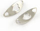 Edelstahl Link Oval Herz 20x8mm 10Stück