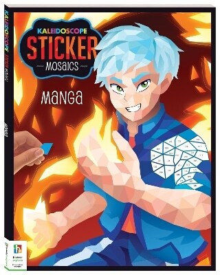 Kaleidoscope Sticker Mosaics Manga Hinkler Pty Ltd