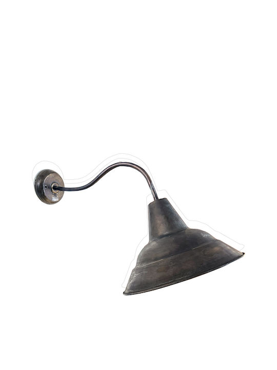 DITS Lighting Стенен Външен Осветителен Телесен със Сенник