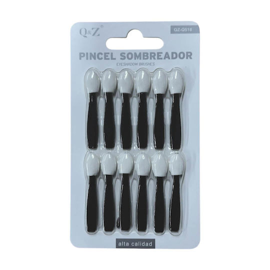 Set Mit Make-up Pinsel Für Lidschatten Q&z 12 Stück